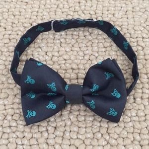 Skull pattern bow tie for kids